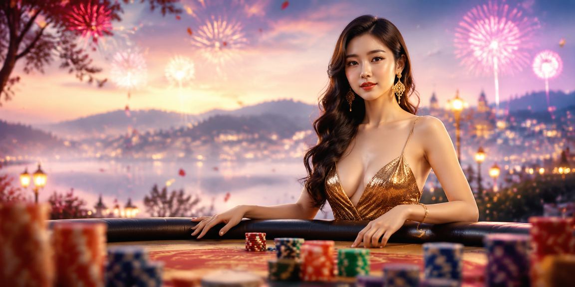 Không khí lễ hội trò chơi bài tại Đà Lạt Việt Nam